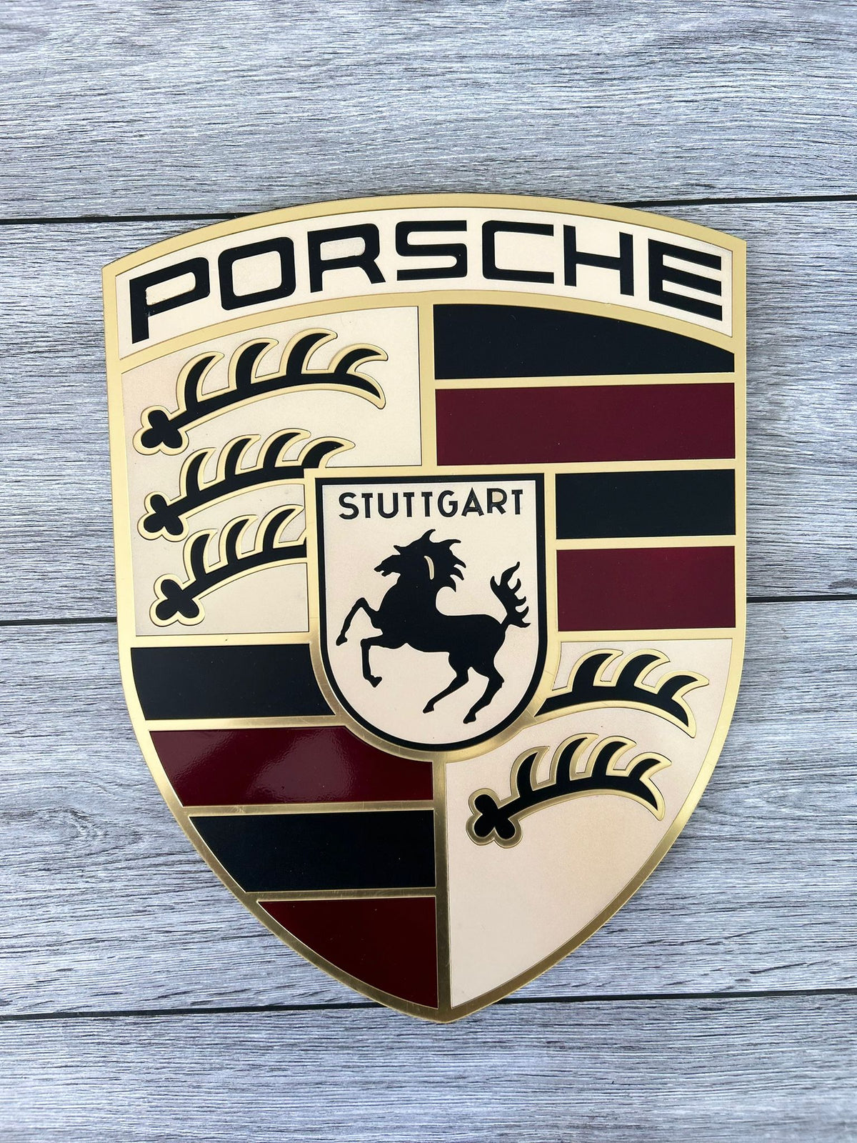 Porsche Wall Sign for Garage – Premium Wall Decor for Car Enthusiasts