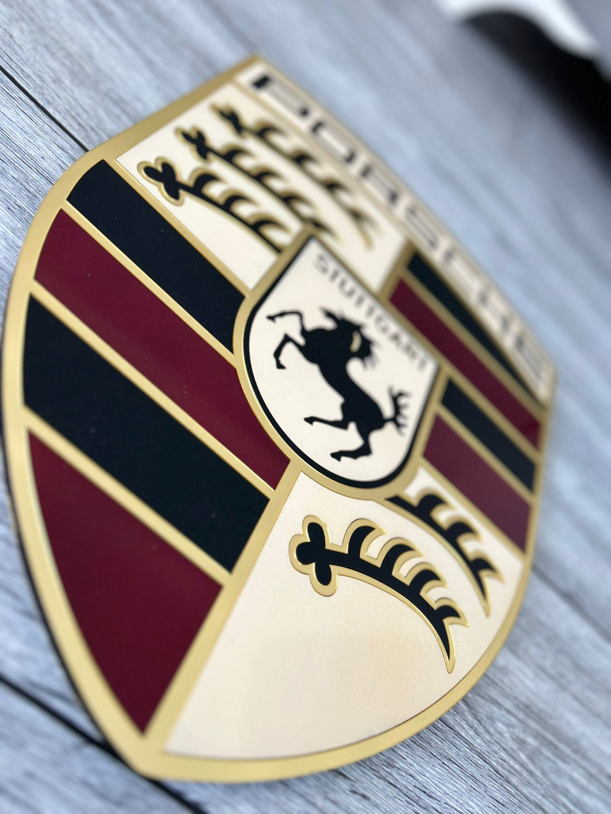 Porsche Wall Sign for Garage – Premium Wall Decor for Car Enthusiasts