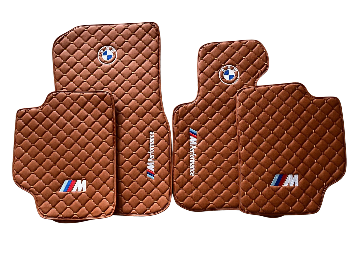 For BMW 225d / 228i / 228i xDrive M Performance Car Floor Mats Custom fit Leather for all BMW Waterproof Carpet Liner