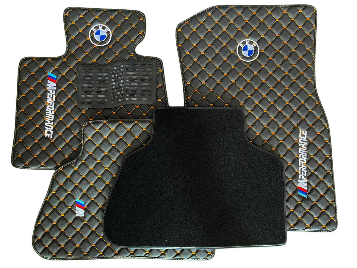 For BMW 225d / 228i / 228i xDrive M Performance Car Floor Mats Custom fit Leather for all BMW Waterproof Carpet Liner