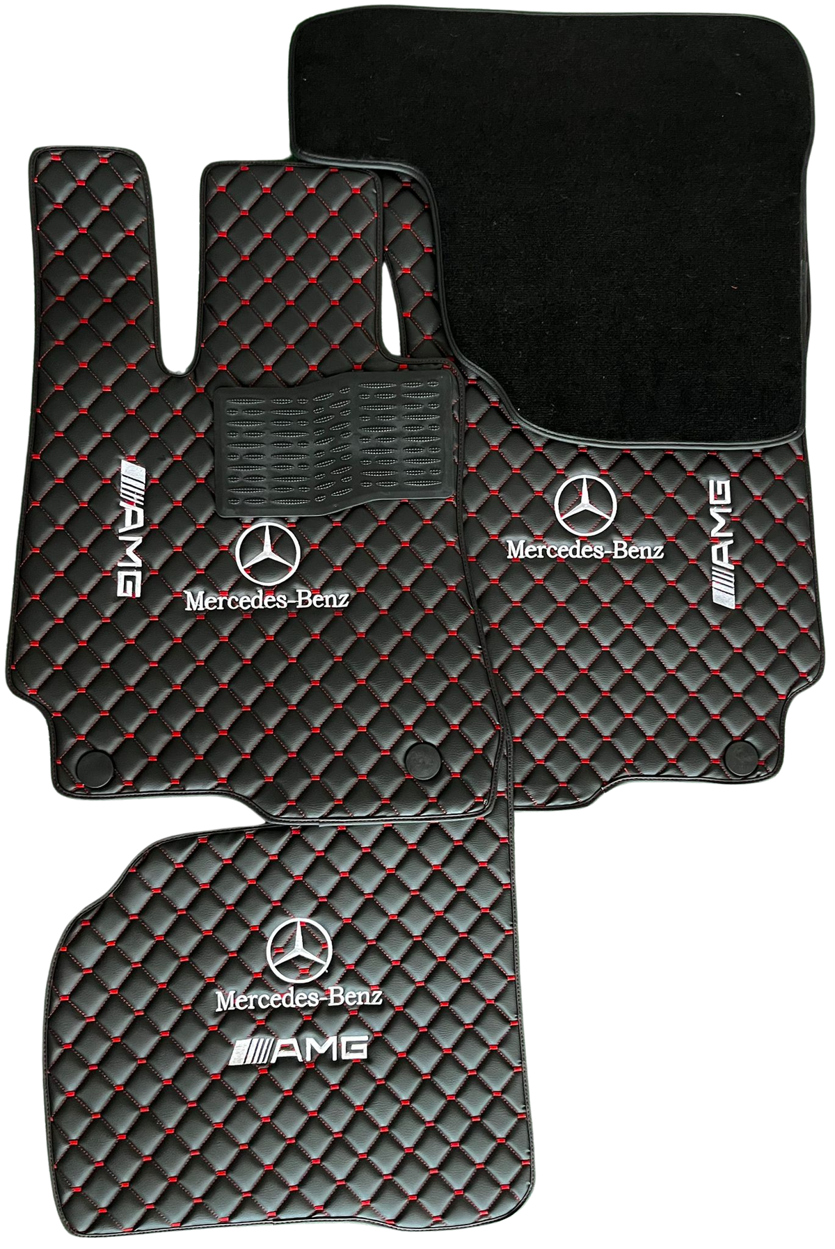 For Mercedes Benz & AMG E53 Car Floor Mats Custom fit Leather for all AMG E53 Model Waterproof Carpet Liner