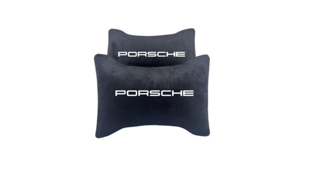 For Porsche Neck Pillows with Porsche Letter - Premium Comfort and Style (2 PCS)