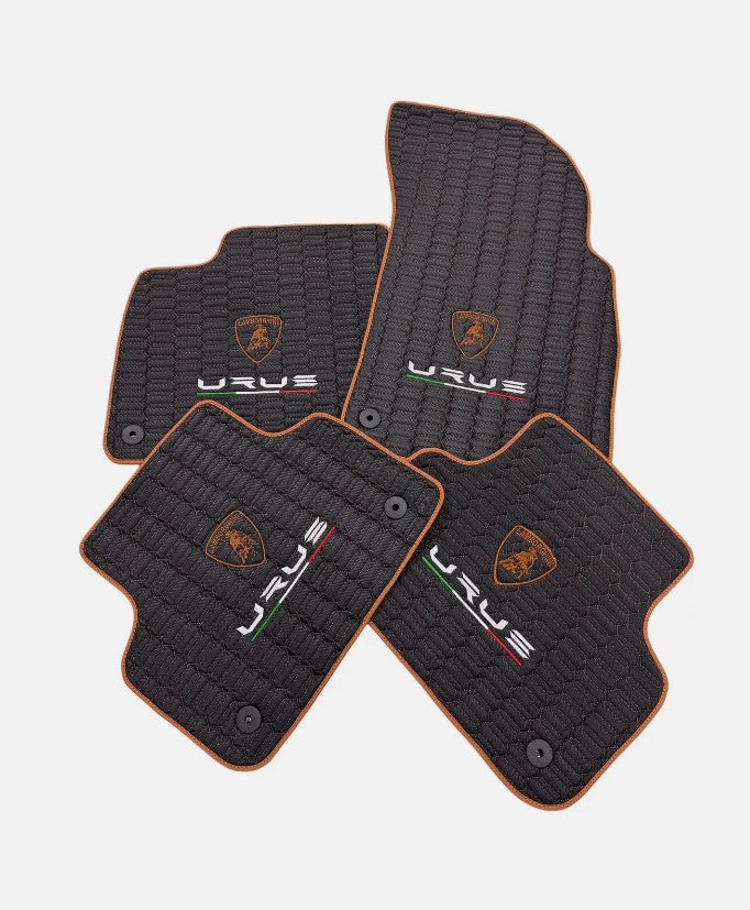 For Lamborghini URUS Car Floor Mats and Trunk mat Custom fit Leather for all URUS Model Waterproof Carpet Liner and Trunk mat