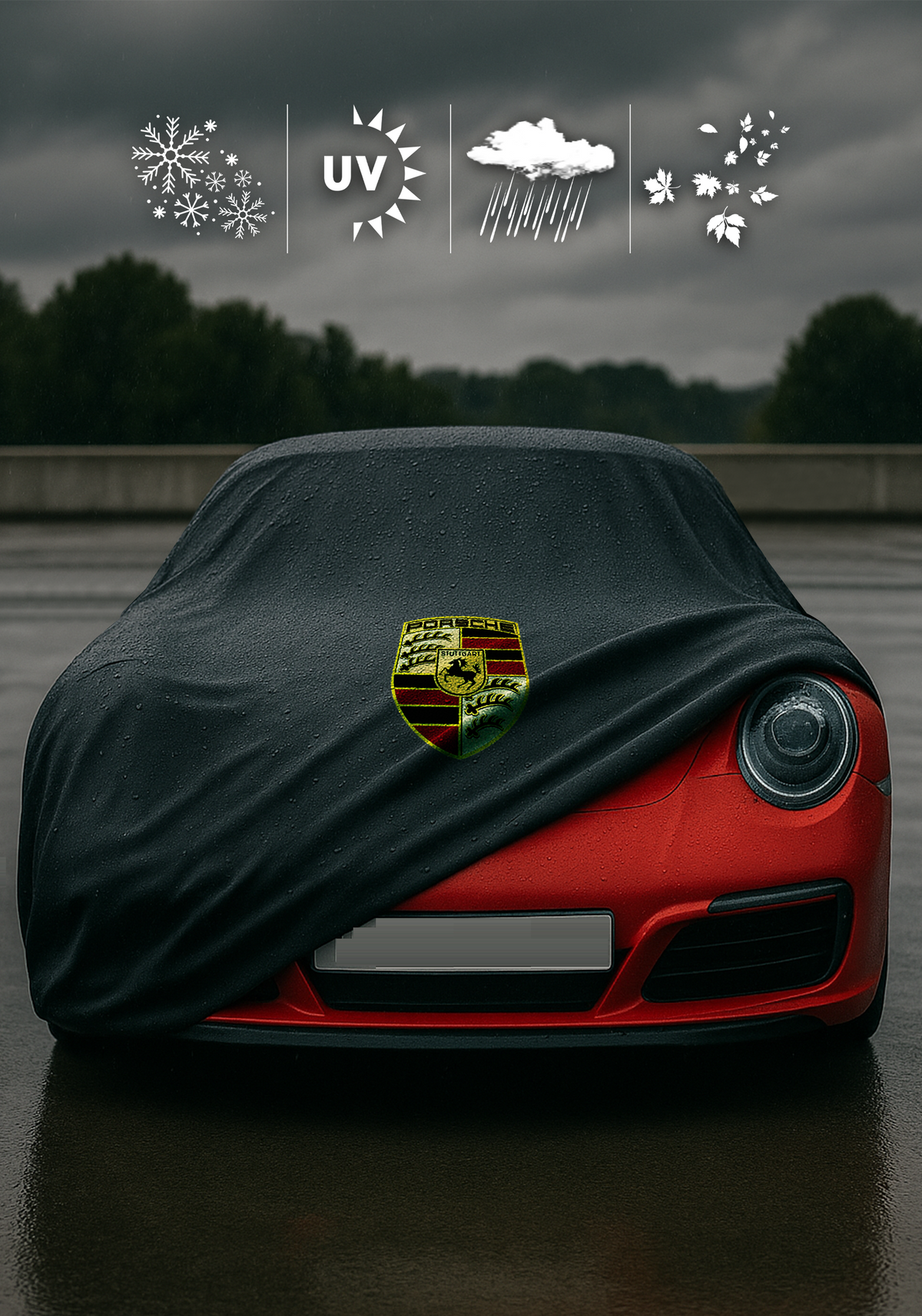 PORSCHE 911 991-2 SPEEDSTER 2019-2020 Waterproof Car Cover Custom Fit