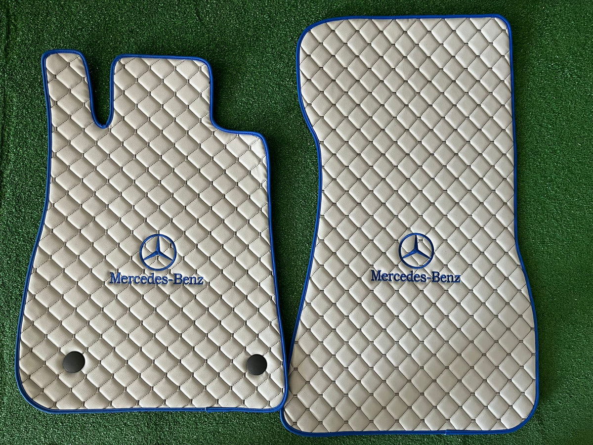 For Mercedes Benz GLE 450 Car Floor Mats Custom fit Leather for all Model Waterproof Carpet Liner