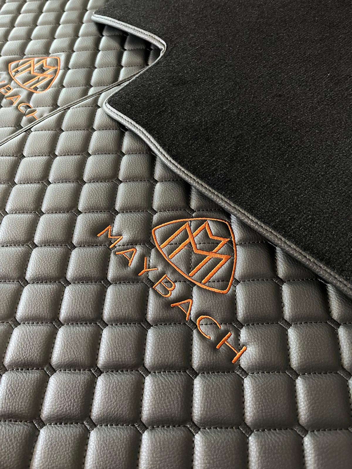 For Maybach Car Floor Mats Custom fit Leather for all Maybach Model Waterproof Carpet Liner