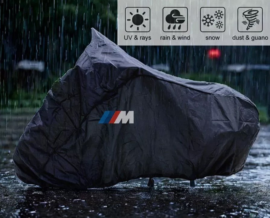 BMW M Outdoor Motorcycle Cover - Rain and Hail Protection