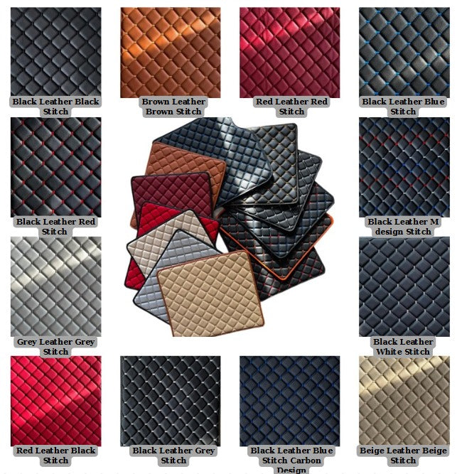 Audi Cargo Trunk Leather Mat Boot Liner for All Audi Models, Custom Produce