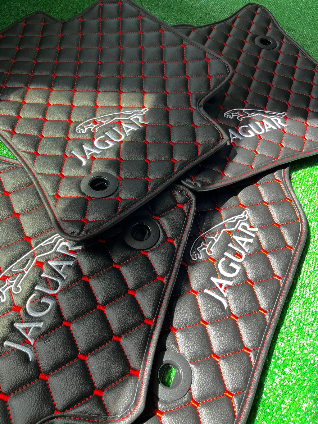 For Jaguar Car Floor Mats Custom fit Leather for all Jaguar Model Waterproof Carpet Liner