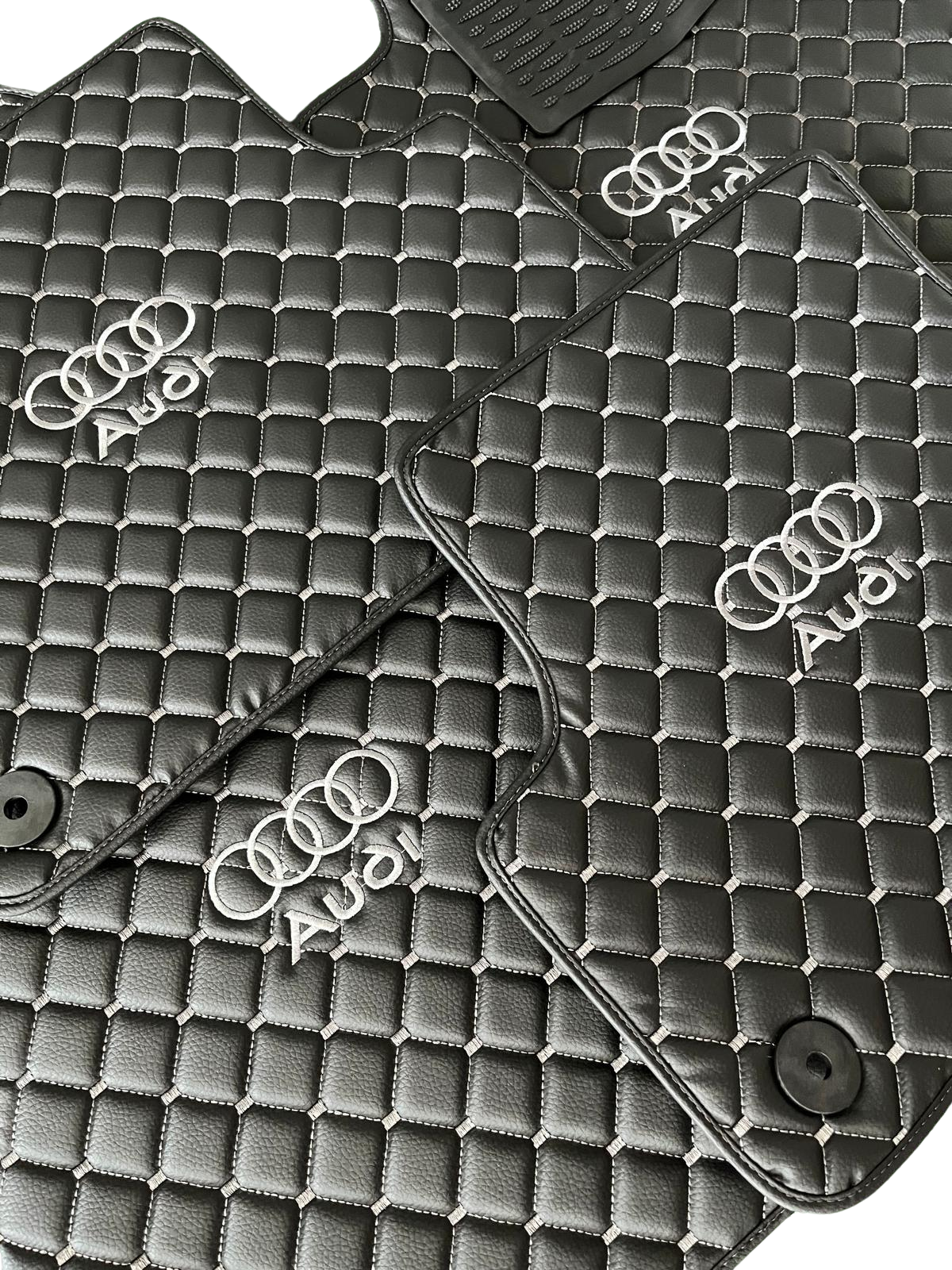 For Audi Q7 Car Floor Mats Custom fit Leather for all Audi Model Waterproof Carpet Liner
