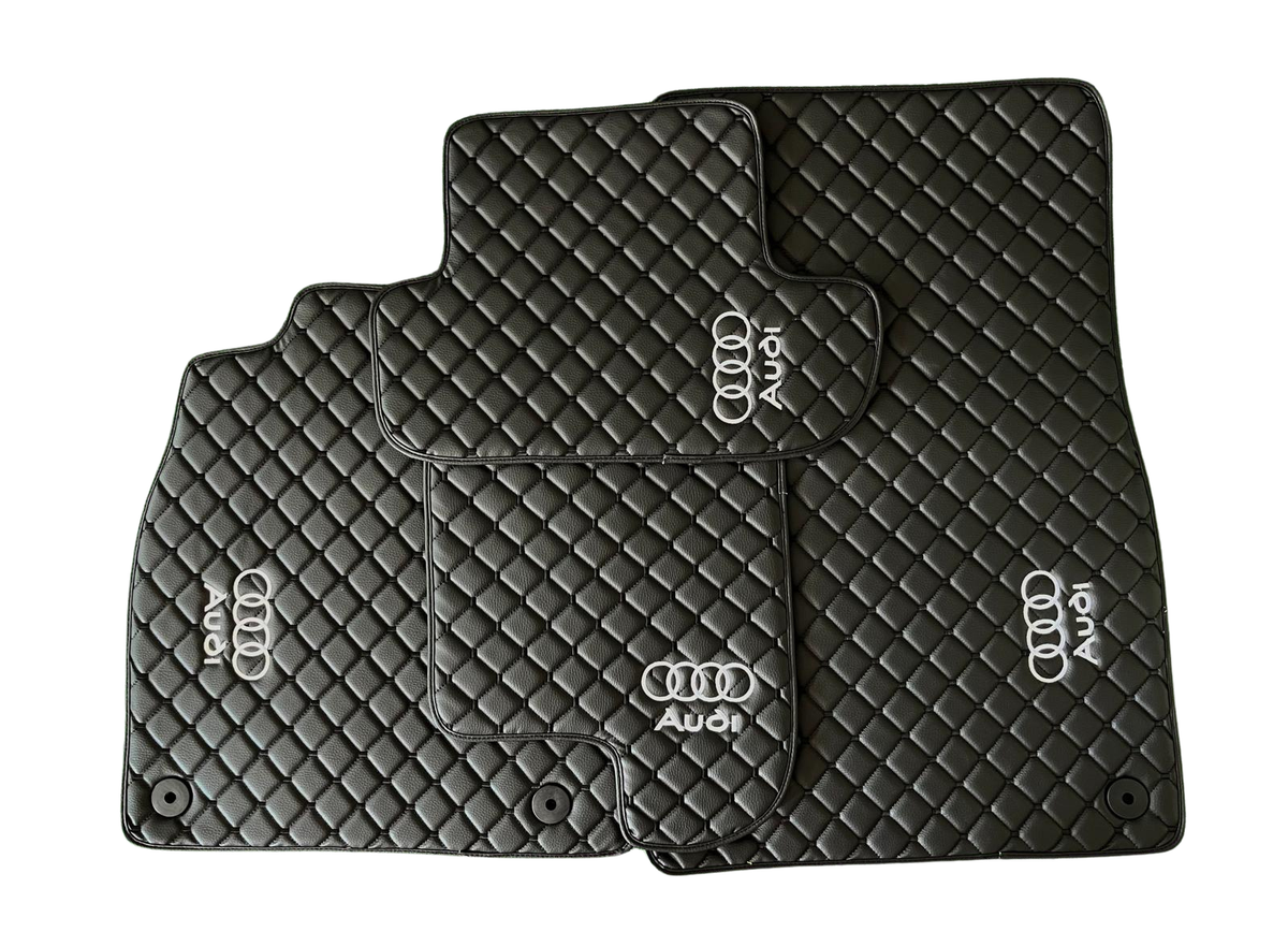 For Audi Q3 Car Floor Mats Custom fit Leather for all Audi Model Waterproof Carpet Liner