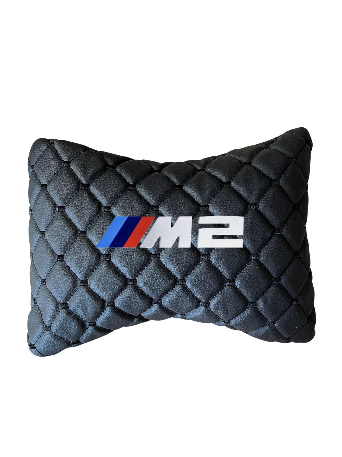 2 PCS Leather Car Neck Pillow Compatible with All BMW M2 Series