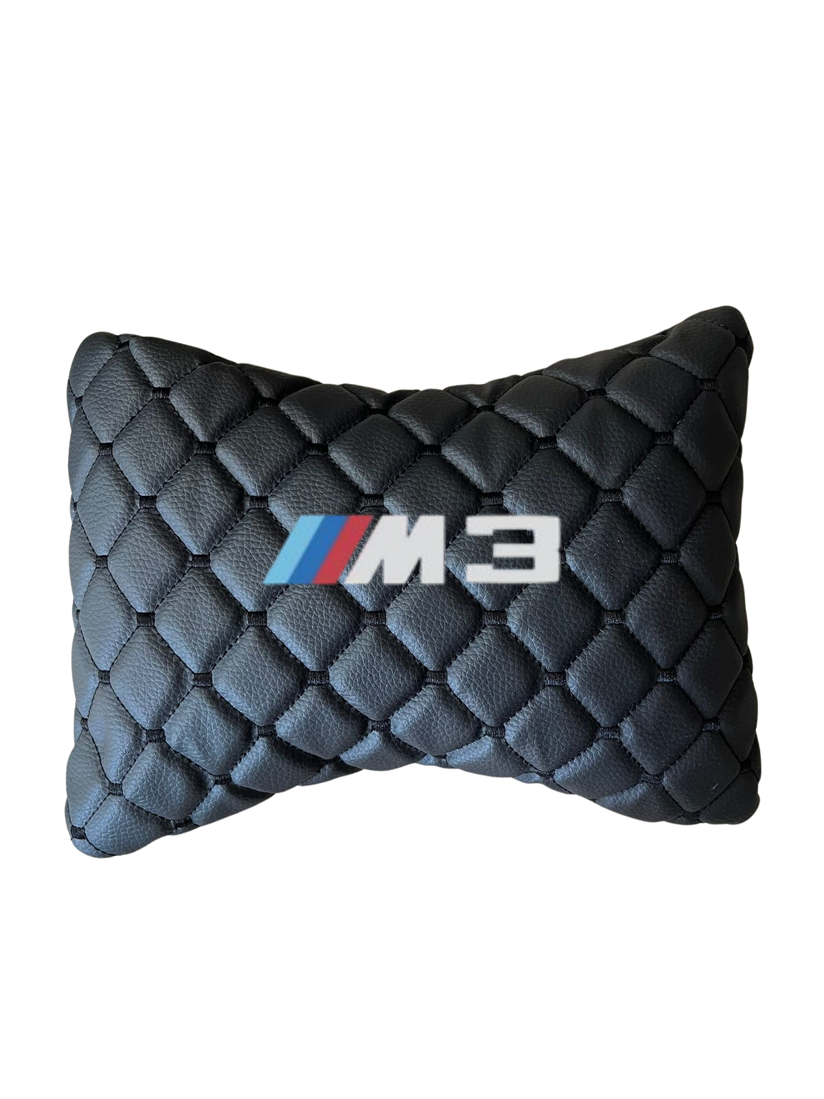 2 PCS Leather Car Neck Pillow Compatible with All BMW M3 Series