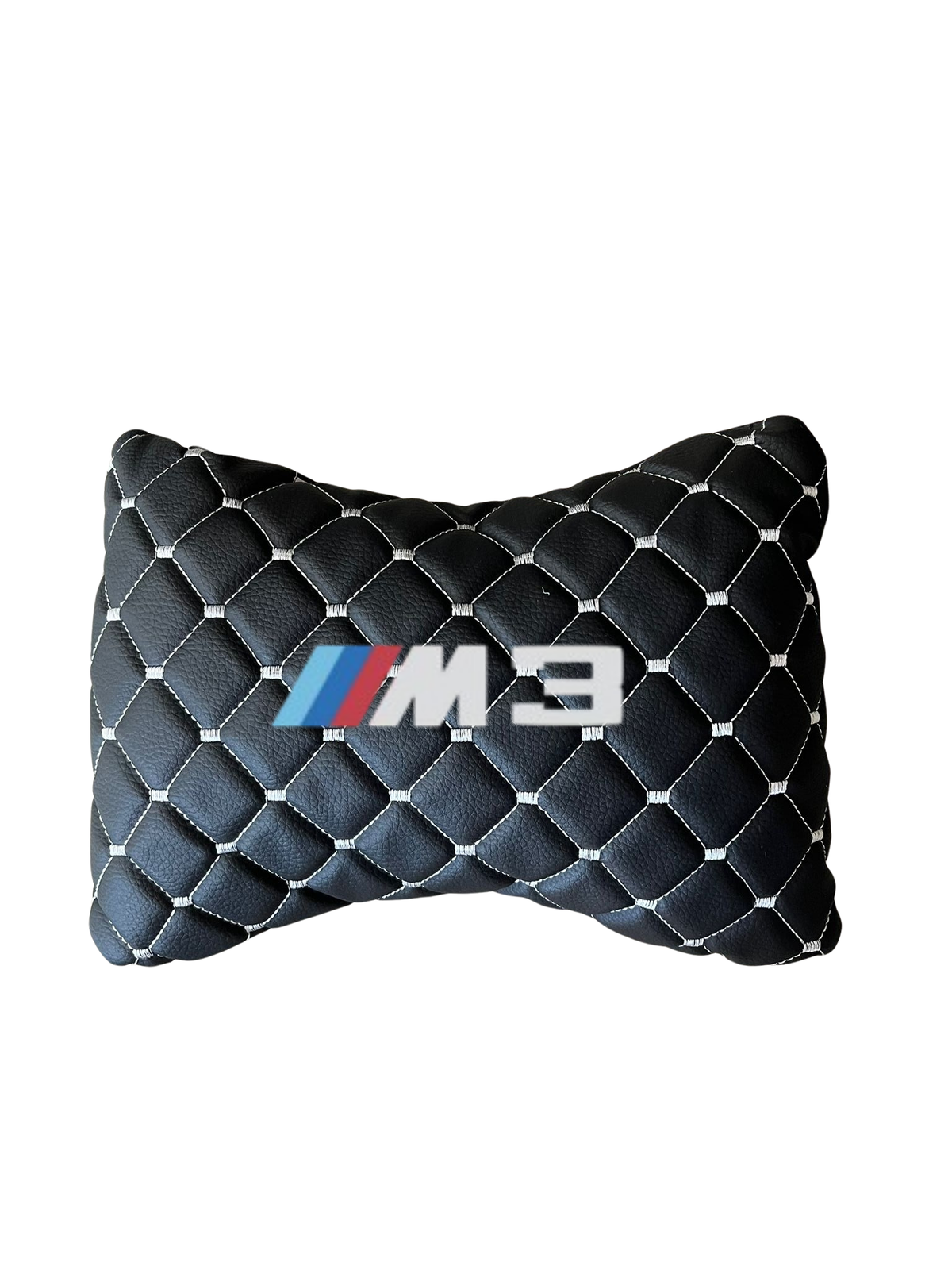 2 PCS Leather Car Neck Pillow Compatible with All BMW M3 Series