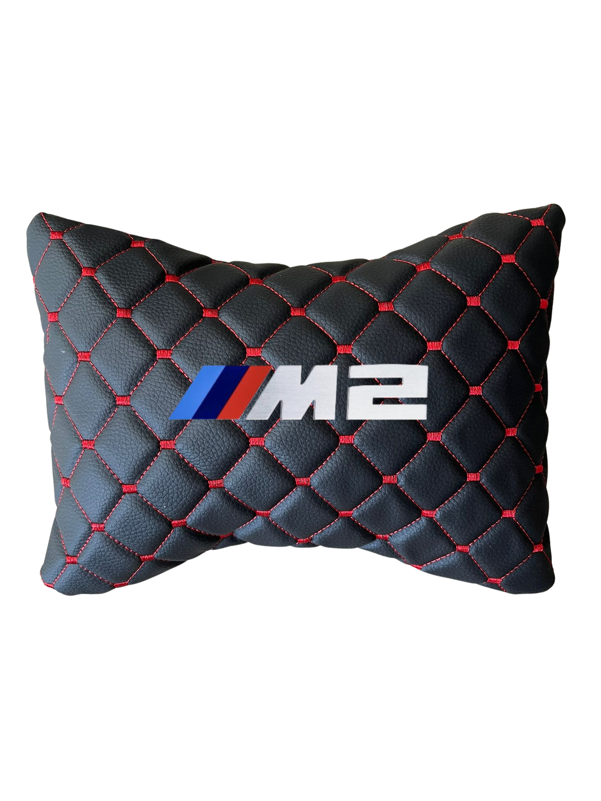 2 PCS Leather Car Neck Pillow Compatible with All BMW M2 Series