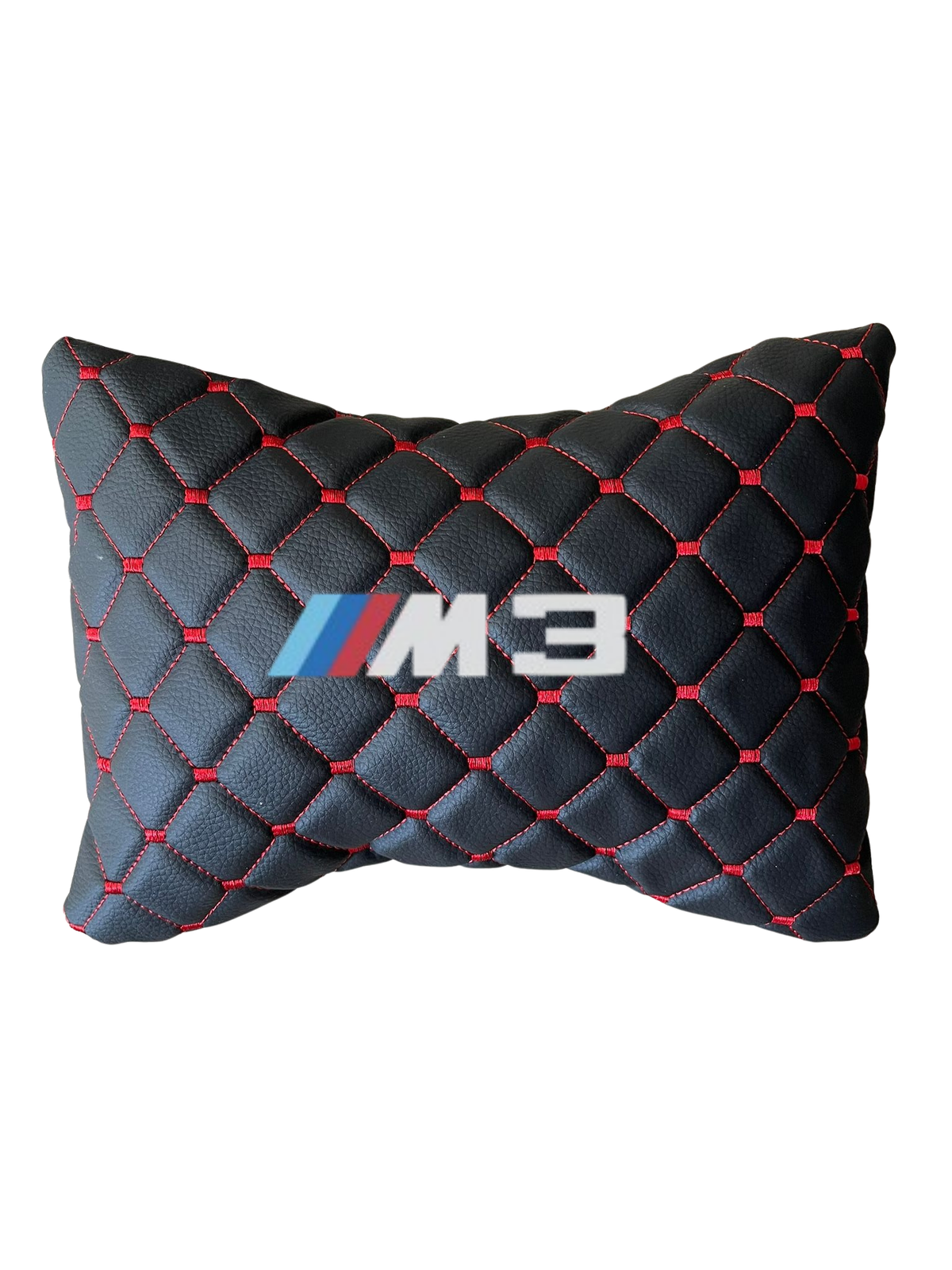 2 PCS Leather Car Neck Pillow Compatible with All BMW M3 Series