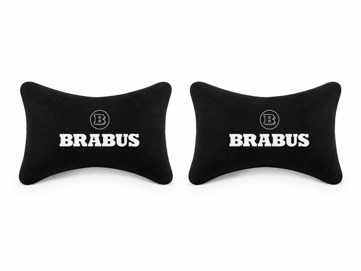 BRABUS Velvet Neck Pillow, 2pcs