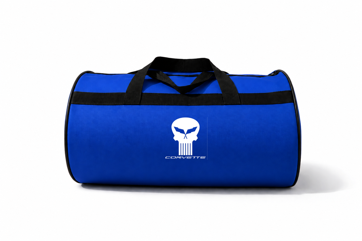 Corvette Trunk Bag, Corvette Car Accessory ( C8.R-Z06-Jake Skull-STINGRAY-Z07-Z51-ZR1 )