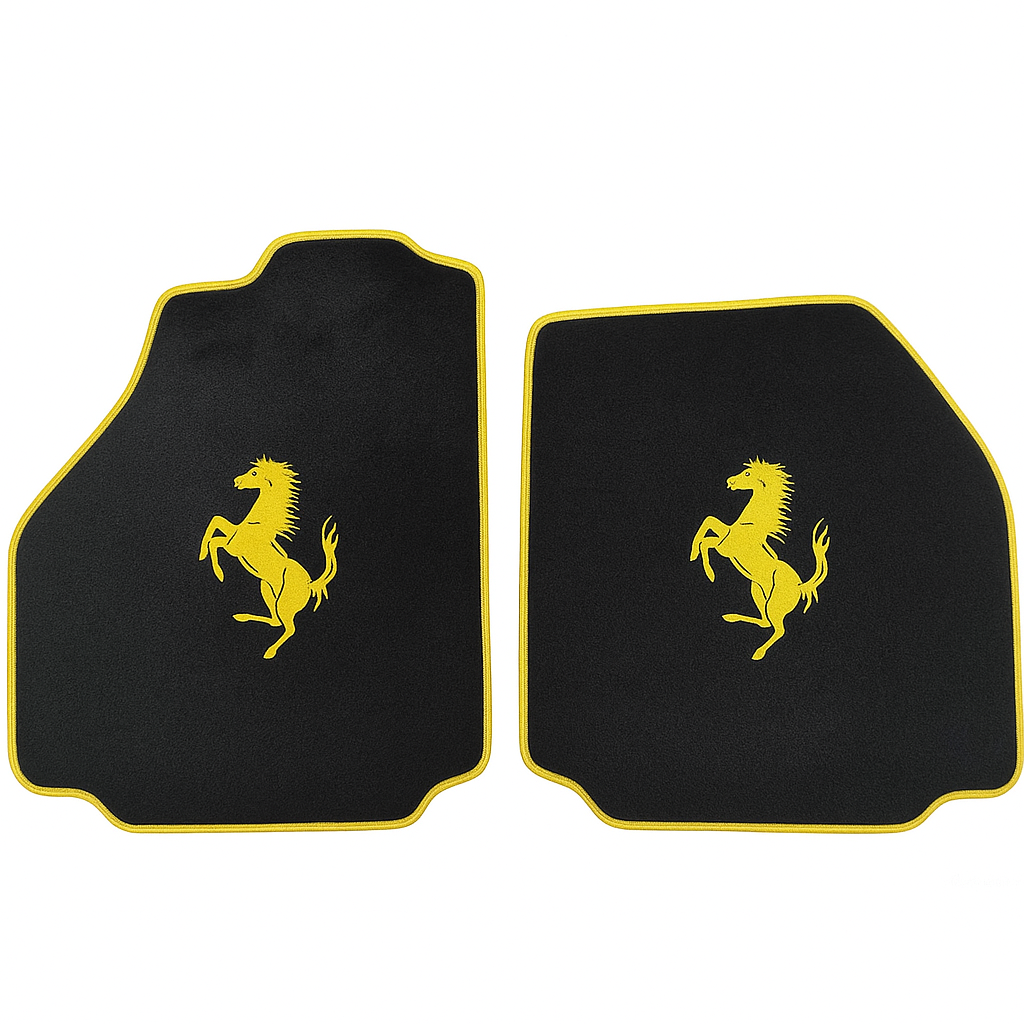 For all Ferrari 488 GTB (2015 and Later) Carpet Car Floor Mats for all 488 GTB Carpet Liner