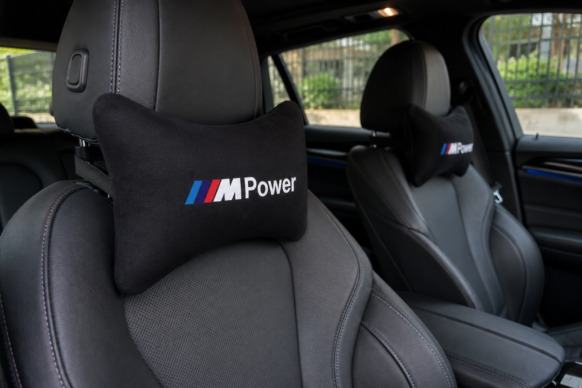 Bmw Z4 Velvet Neck Pillow, 2pcs