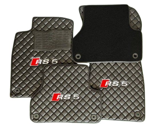 For Audi RS5 Car Floor Mats Custom fit Leather for all Audi RS5 Model Waterproof Carpet Liner