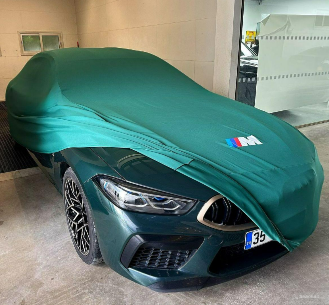 BMW M Indoor Car Cover Stretch and Elastic