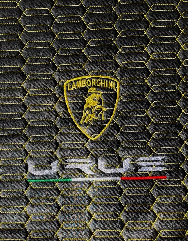 For Lamborghini URUS Car Floor Mats Custom fit Leather for all URUS Model Waterproof Carpet Liner With 2 Pillow