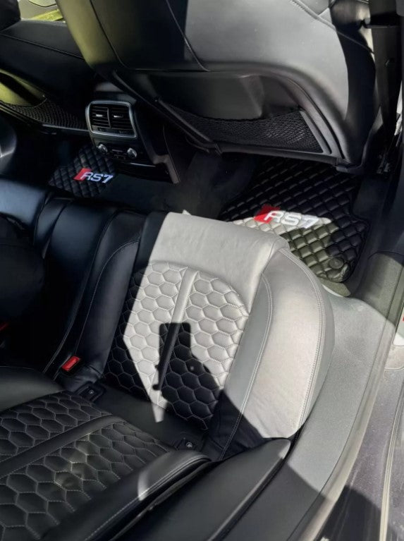 For Audi RS7 Car Floor Mats Custom fit Leather for all Audi RS7 Model Waterproof Carpet Liner