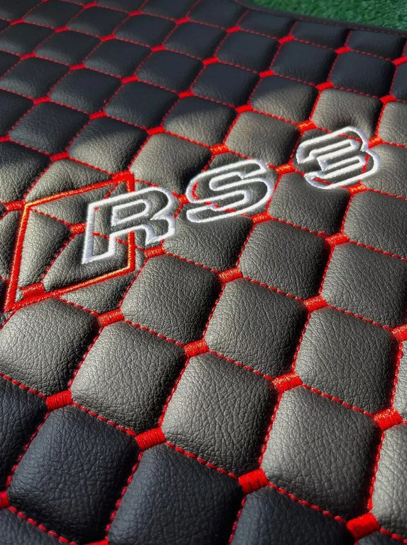 For Audi RS3 Car Floor Mats Custom fit Leather for all Audi RS3 Model Waterproof Carpet Liner