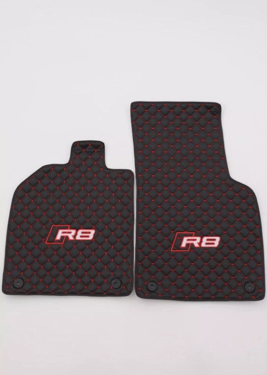 For Audi R8 Car Floor Mats Custom fit Leather for all Audi R8 Model Waterproof Carpet Liner