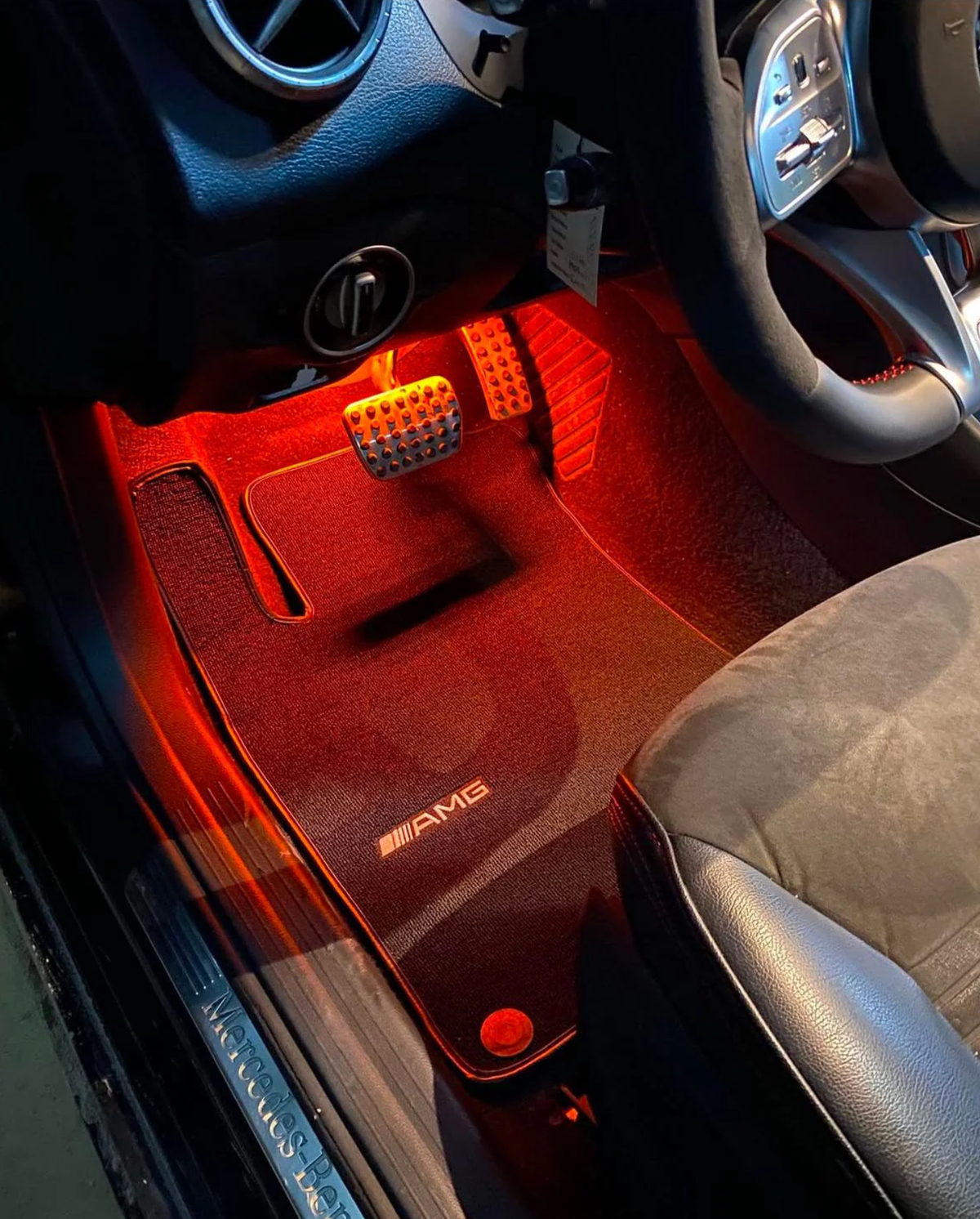 For Mercedes Benz AMG C63 Car Floor Mats Custom fit Carpet for all AMG C63 Model Carpet Liner