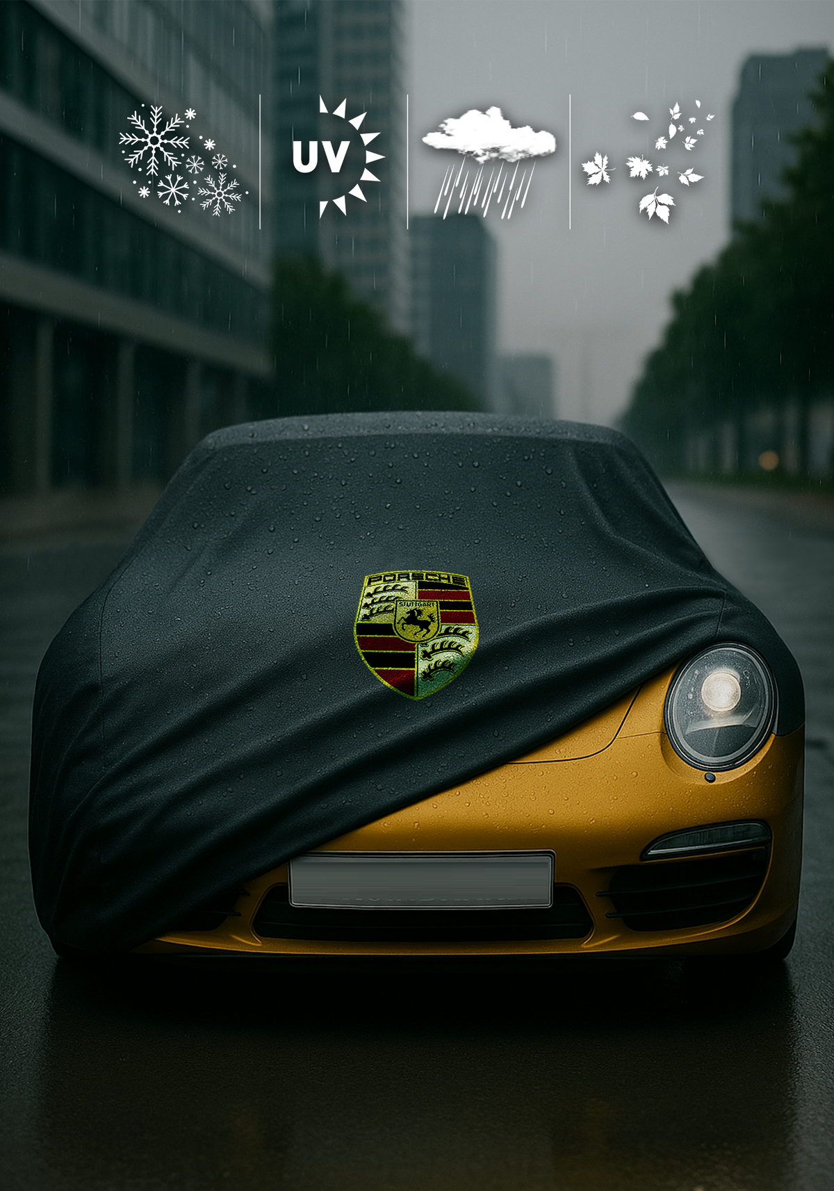 PORSCHE 911 991 CABRIOLET Waterproof Car Cover Custom Fit