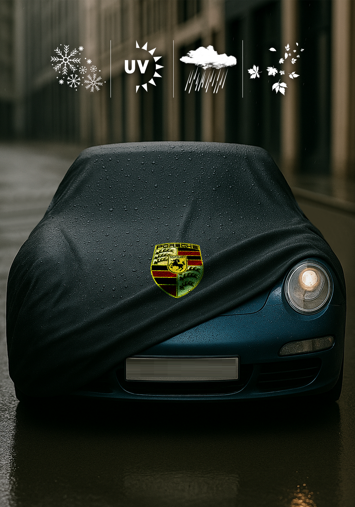 PORSCHE 911 997 CABRIOLET 2008-2012 Waterproof Car Cover Custom Fit