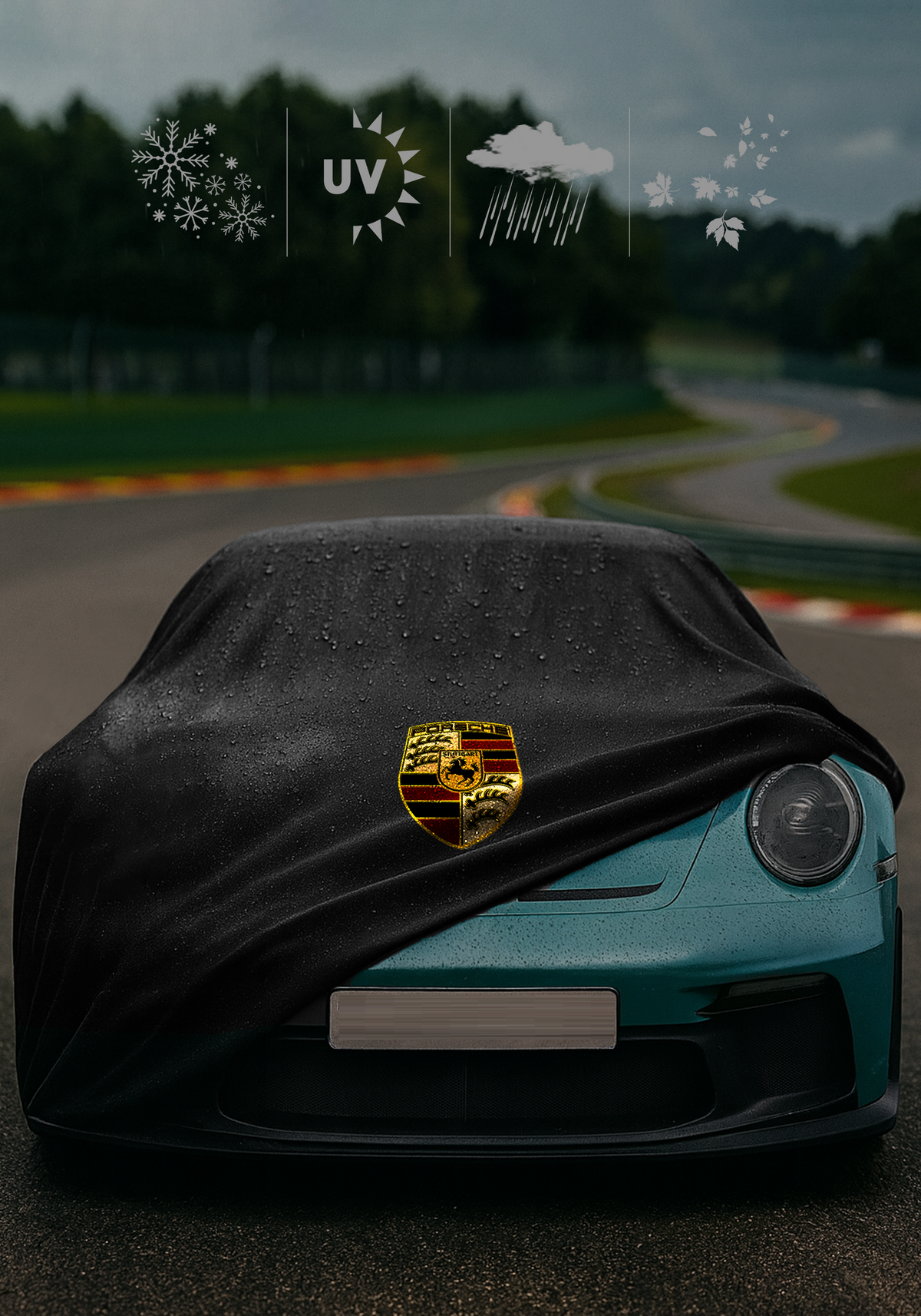 PORSCHE 911 GT3 Waterproof Car Cover Custom Fit