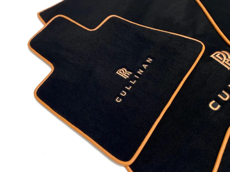 For Rolls Royce Cullinan Bespoke Carpet Floor Mats Full Set with Cargo Liner Custom fit Carpet for all Cullinan Model Carpet Liner
