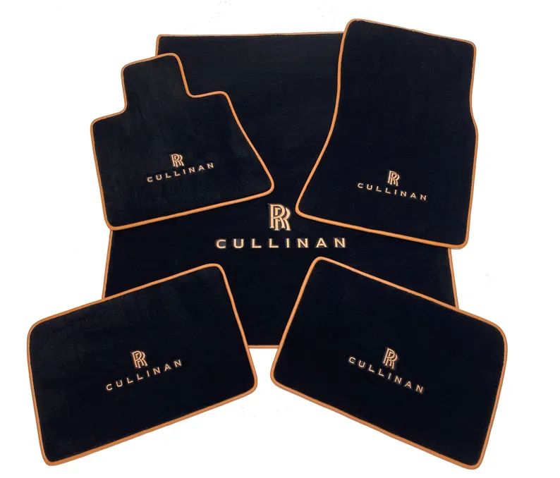 For Rolls Royce Cullinan Bespoke Carpet Floor Mats Full Set with Cargo Liner Custom fit Carpet for all Cullinan Model Carpet Liner