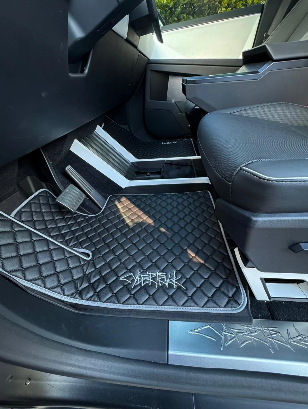 For Cybertruck Car Floor Mats Custom fit Leather for all Cybertruck Model Waterproof Carpet Liner