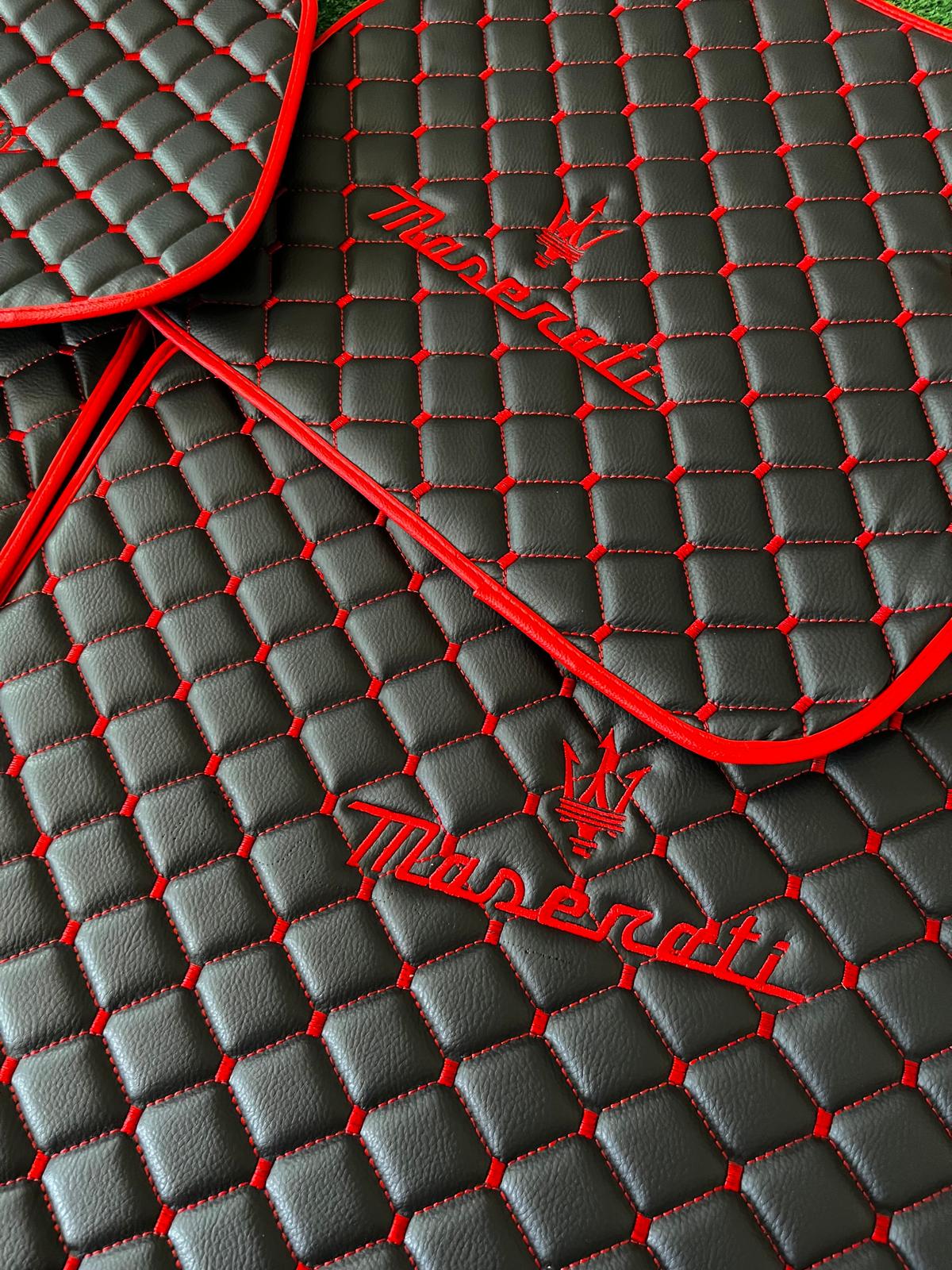 For Maserati Car Floor Mats Custom fit Leather for all Maserati Model Waterproof Carpet Liner