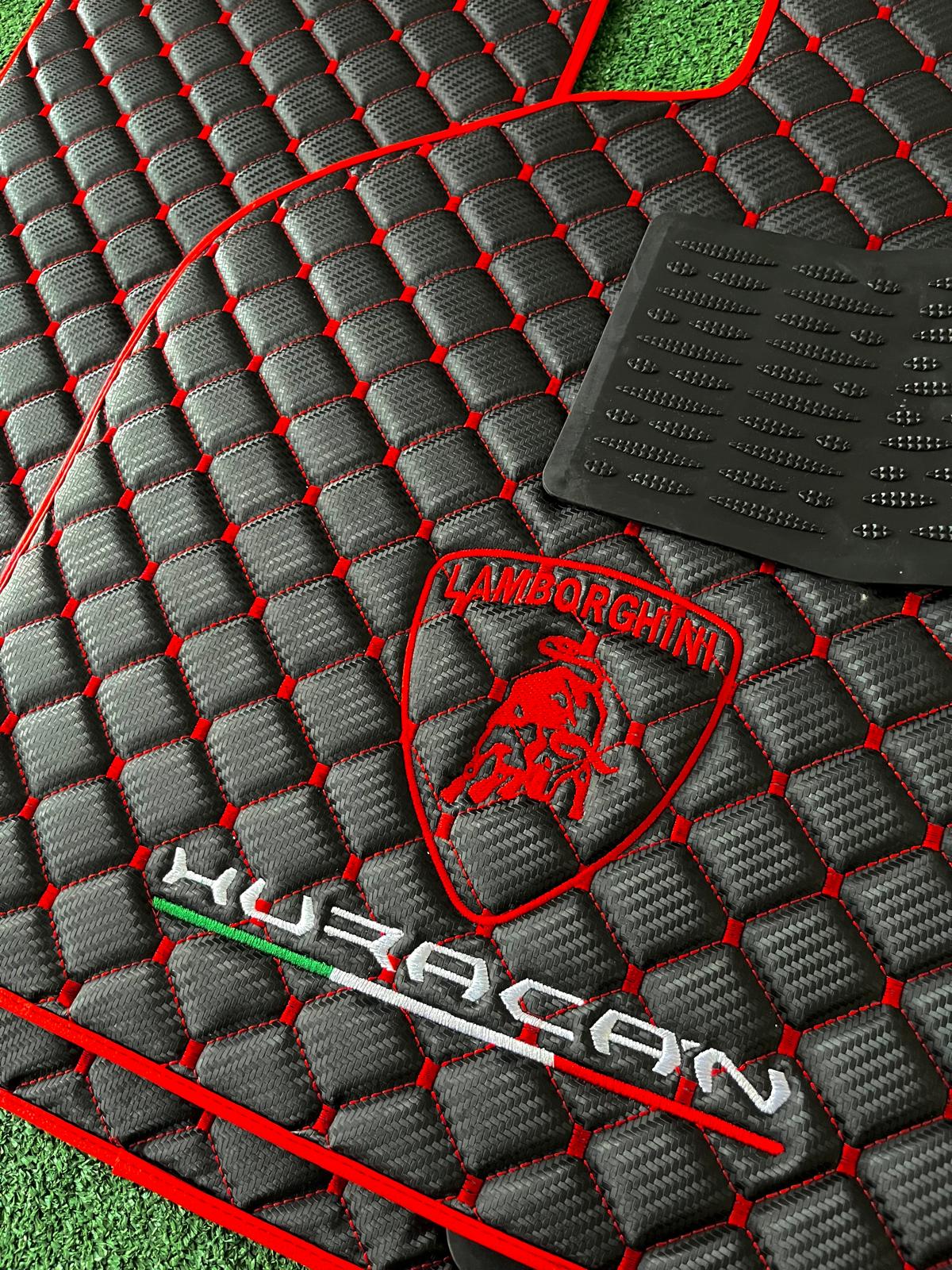 For Lamborghini Huracan Car Floor Mats Custom fit Leather for all Lamborghini Huracan Model Waterproof Carpet Liner