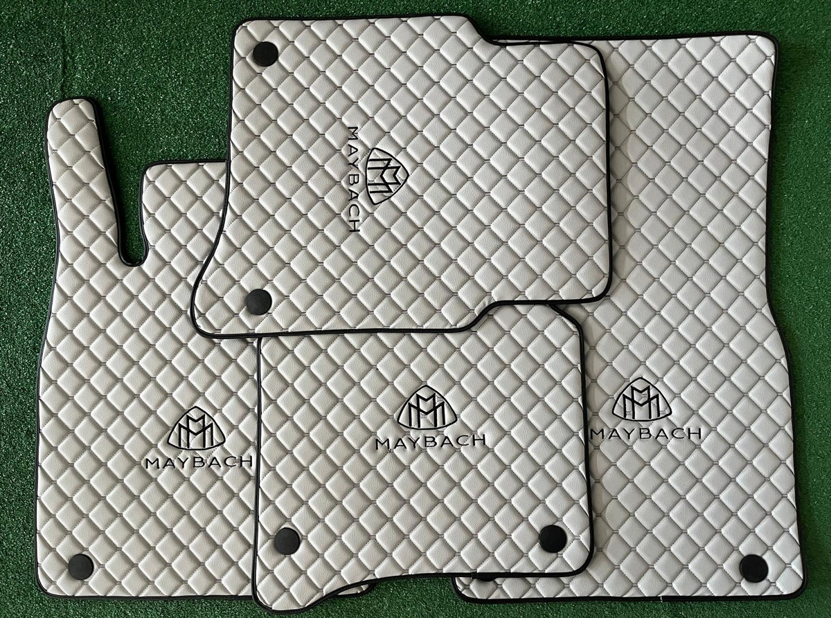 For Maybach Car Floor Mats Custom fit Leather for all Maybach Model Waterproof Carpet Liner