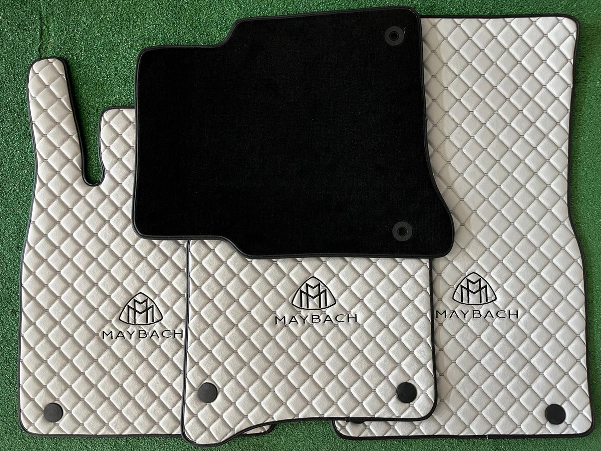 For Maybach Car Floor Mats Custom fit Leather for all Maybach Model Waterproof Carpet Liner