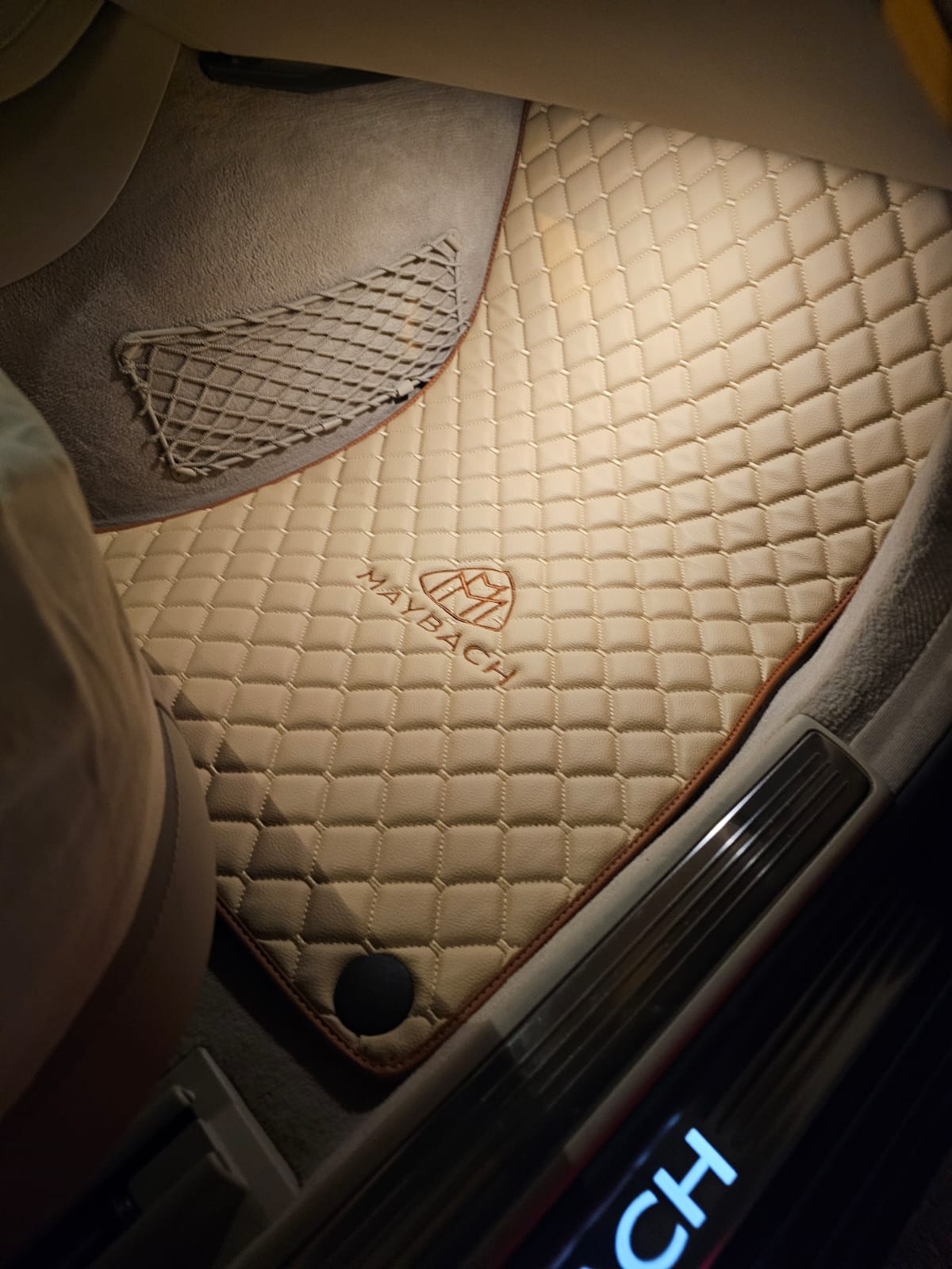 For Maybach Car Floor Mats Custom fit Leather for all Maybach Model Waterproof Carpet Liner