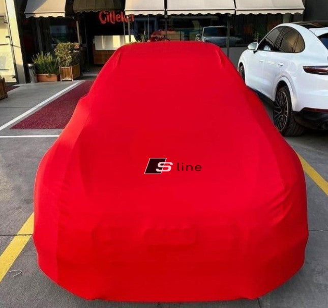 AUDI S Line Indoor Car Cover Stretch and Elastic