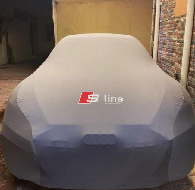 AUDI S Line Indoor Car Cover Stretch and Elastic