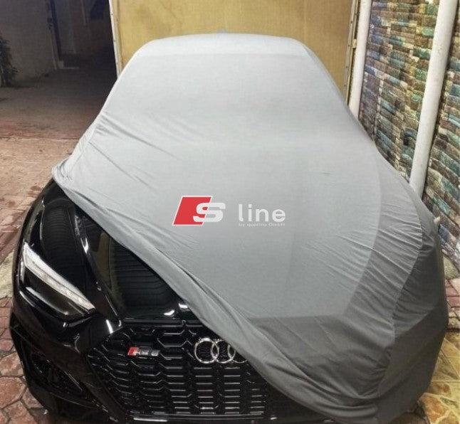 AUDI S Line Indoor Car Cover Stretch and Elastic