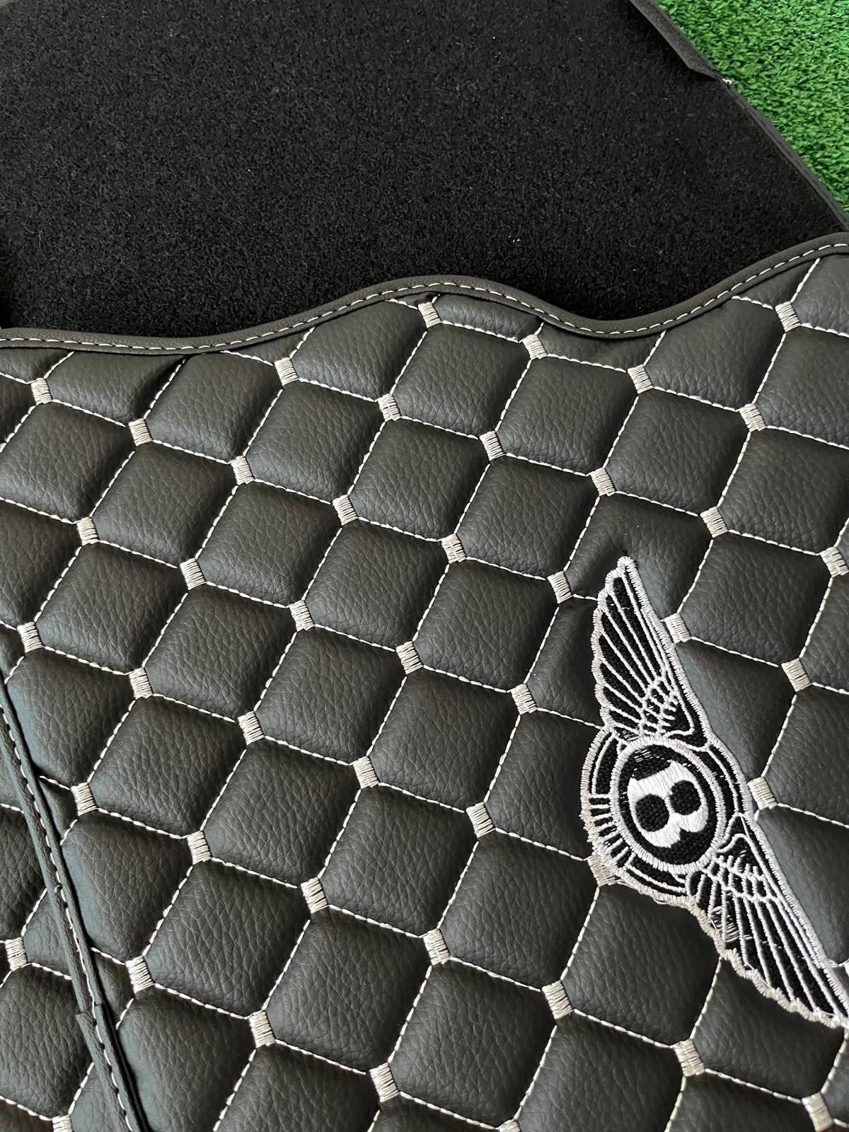 For Bentley Car Floor Mats Custom fit Leather for all Bentley Model Waterproof Carpet Liner