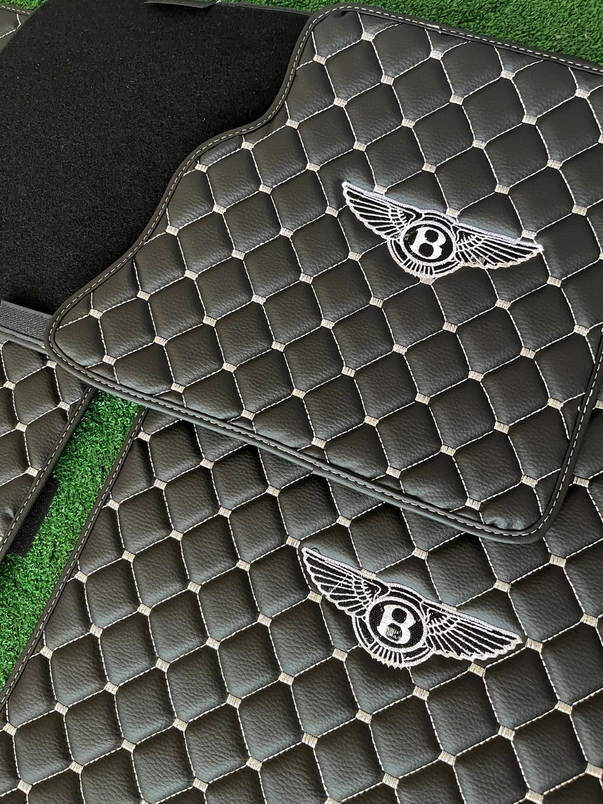 For Bentley Car Floor Mats Custom fit Leather for all Bentley Model Waterproof Carpet Liner