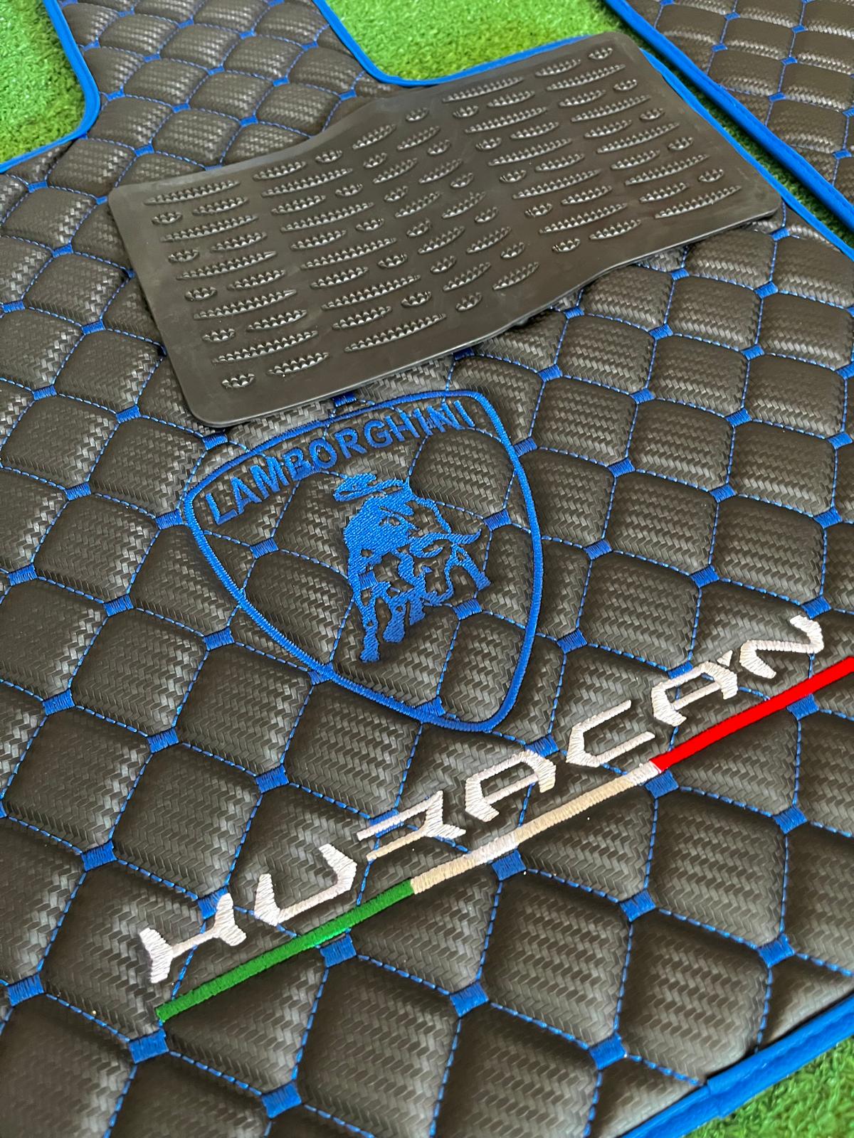 For Lamborghini Huracan Car Floor Mats Custom fit Leather for all Lamborghini Huracan Model Waterproof Carpet Liner