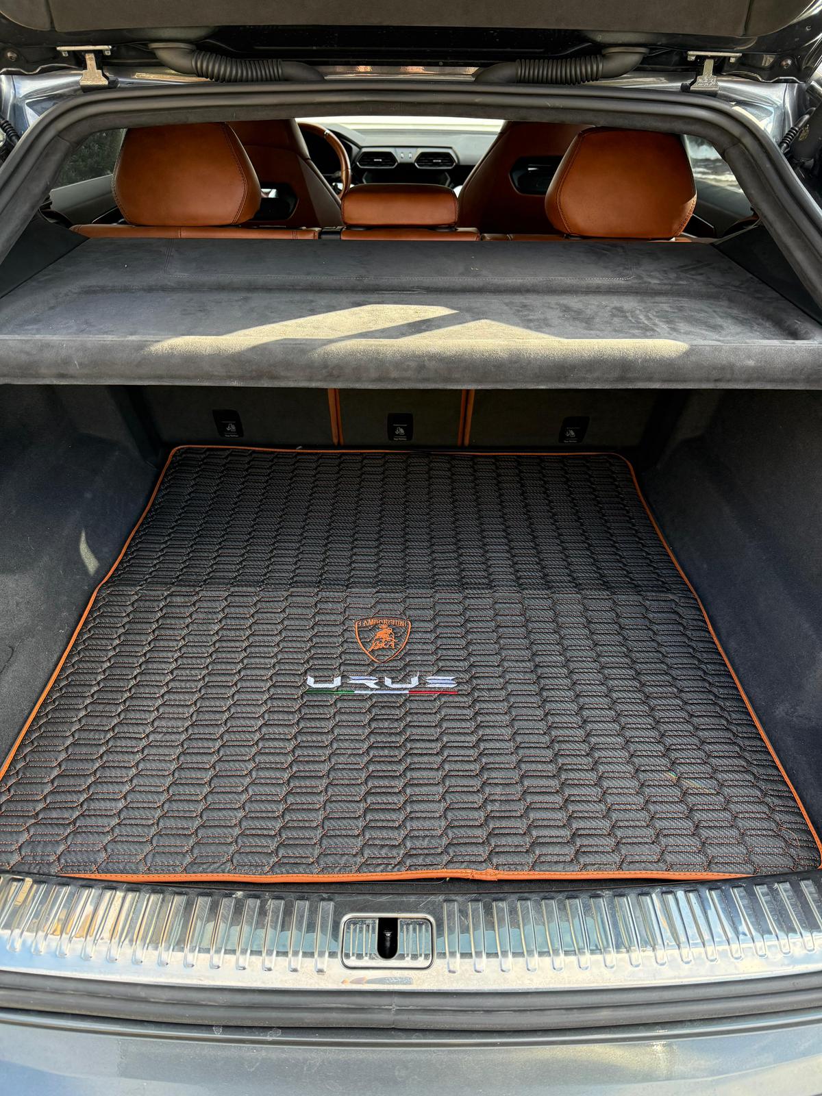 For Lamborghini URUS Car Floor Mats and Trunk mat Custom fit Leather for all URUS Model Waterproof Carpet Liner and Trunk mat