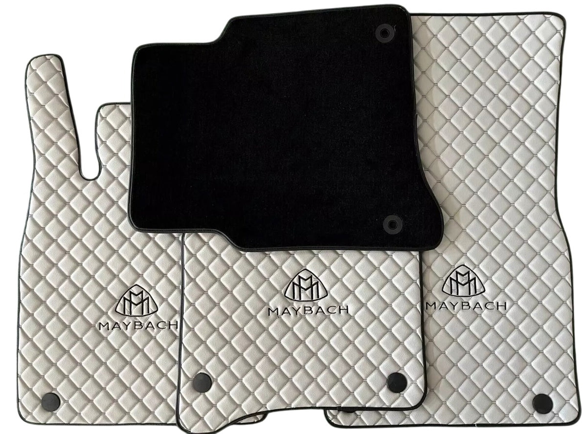 For Maybach S500 Car Floor Mats Custom fit Leather for all Model Waterproof Carpet Liner